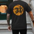 Basketball Player 31 Basketball Mom Dad Jersey Number 31 Men's Back Print T-Shirt
