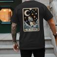 Bearded Dragon Tarot Card Beardie Mom Beardie Dad Men Women Men's Back Print T-Shirt