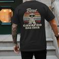 Best Cavapoo Dad Ever Vintage Retro Dog Dad Men's Back Print T-Shirt