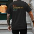 Best Chiweenie Dad Ever Dog Breed Father's Day Canine Puppy Men's Back Print T-Shirt