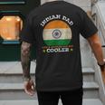 Best Indian Dad Ever Father's Day India Flag Pride Men's Back Print T-Shirt Best Indian Dad Ever Father's Day India Flag Pride Men's Back Print T-Shirt