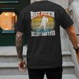 Best Puckin Billet Dad Hockey Men's Back Print T-Shirt