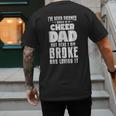 Cheer Dad Men's Back Print T-Shirt