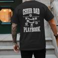 Cheer Dad Playbook Men's Back Print T-Shirt Cheer Dad Playbook Men's Back Print T-Shirt