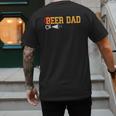 Cheerleader Dad Beer Cheerleading Cheer Dad Men's Back Print T-Shirt