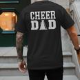 Cheerleading Dad Apparel For Cheer Dad Men's Back Print T-Shirt