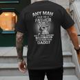 Chihuahua Dad Shirts Any Man Can Be A Father Special Be Men's Back Print T-Shirt
