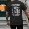 Choctaw Tribe For a Proud Choctaw Dad Men's Back Print T-Shirt