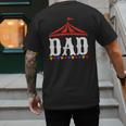 Circus Dad Of The Birthday Boy & Girl Carnival Family Outfit Men's Back Print T-Shirt