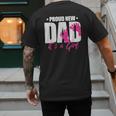 Cool Parent Apparel Proud New Dad It's A Girl Classic Fit Short Sleeve Crew Neck T-Shirt Small Men's Back Print T-Shirt