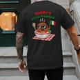 Couple Daddy's Little Meatball Italian Men Men's Back Print T-Shirt