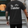 Crab Fishing Dad The Crabfather Men's Back Print T-Shirt