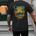 Cruising With My Son Mom Dad Cruise Vacation Matching Men's Back Print T-Shirt