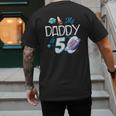 My Dad Is 50 Years Daddy Father 50th Years Birthday Men's Back Print T-Shirt