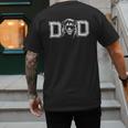 Dad Awesome Lion King Sunglasses Father's Day Birthday Men's Back Print T-Shirt Dad Awesome Lion King Sunglasses Father's Day Birthday Men's Back Print T-Shirt
