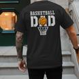 Dad Basketball Apparel Basketball Dad Men's Back Print T-Shirt