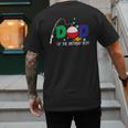 Dad Of The Big One Fishing Boy First Birthday Ofishally Men's Back Print T-Shirt
