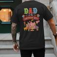 Dad Of The Birthday Boy Carnival Circus 1st Birthday Party Men's Back Print T-Shirt