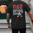 Dad Of The Birthday Boy Shirt Soccer Party Family Daddy Men's Back Print T-Shirt Dad Of The Birthday Boy Shirt Soccer Party Family Daddy Men's Back Print T-Shirt