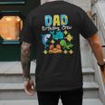 Dad Birthday Crew Sea Ocean Fish Aquarium Bday Party Men's Back Print T-Shirt
