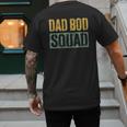 Dad Bod Squad Shirt Men Fathers Day Men's Back Print T-Shirt