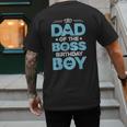 Dad Of The Boss Birthday Party Outfit Like A Boss Daddy Men's Back Print T-Shirt