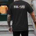 Dad Of Girl Est 2026 Baby Reveal First Father's Day Newborn Men's Back Print T-Shirt