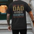 Dad And Grandpaw Dog Grandpaw Grandpa Men Men's Back Print T-Shirt Dad And Grandpaw Dog Grandpaw Grandpa Men Men's Back Print T-Shirt