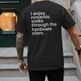 Dad Handyman Hardware Store Tools Men's Back Print T-Shirt