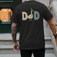 Dad Silly Goose 1st Birthday Family Matching Pocket Men's Back Print T-Shirt