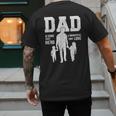 Dad Sons First Hero Daughter Love For Father's Day Men's Back Print T-Shirt