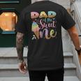 Dad Of The Sweet One Ice Cream 1St Birthday Party Men's Back Print T-Shirt