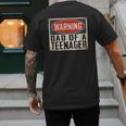 Dad Of a Teenager Official Teenager Matching Men's Back Print T-Shirt Dad Of a Teenager Official Teenager Matching Men's Back Print T-Shirt