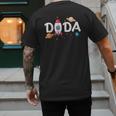 Dada Of The Birthday Boy Space Astronaut 1st Birthday Family Men's Back Print T-Shirt