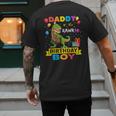 Daddy Dinosaur Shirt Cute Birthday Boy Family Apparel Men's Back Print T-Shirt Daddy Dinosaur Shirt Cute Birthday Boy Family Apparel Men's Back Print T-Shirt
