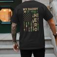 My Daddy Is My Hero Military Dad US Flag Father’s Day Men's Back Print T-Shirt My Daddy Is My Hero Military Dad US Flag Father’s Day Men's Back Print T-Shirt