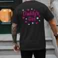 Daddy's Girl Shirt With Pink Lettering Men's Back Print T-Shirt