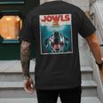 Dalmatian Jowls Cute Paws Spot Dog Mom Top Dog Dad Men's Back Print T-Shirt