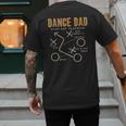 Dance Dad Shirt Proud Dancer Dancing Father Men Tee Men's Back Print T-Shirt