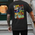 DC Comics Father's Day Justice League Dad Attributes Men's Back Print T-Shirt
