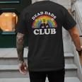 Dead Dads Club Inappropriate Cringe Adult Raunchy Men's Back Print T-Shirt