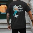 Disney The Little Mermaid King Triton Dad Men's Back Print T-Shirt