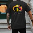 Disney And Pixar's The Incredibles Mr Incredible Dad Family Men's Back Print T-Shirt