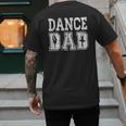 Distressed Dance Dad Ballet Great For Men T-Shirt Men's Back Print T-Shirt