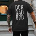 Dog Dad Bod Pet Owner Fitness Gym Men's Back Print T-Shirt