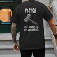 FA-Thor Like Dad Way Mightier Viking Father's Day Fathor Men's Back Print T-Shirt