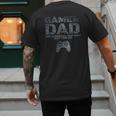 Father Dad Daddy Husband Tshirt Gamer Dad Men's Back Print T-Shirt Father Dad Daddy Husband Tshirt Gamer Dad Men's Back Print T-Shirt