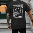 Fatherhood Dad Tour Some Days I Rock It Happy Father's Day Men's Back Print T-Shirt