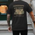 Fatherhood The Original Side Quest Dad Mode Men's Back Print T-Shirt