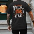My Favorite Basketball Player Calls Me Dad Basketball Men's Back Print T-Shirt My Favorite Basketball Player Calls Me Dad Basketball Men's Back Print T-Shirt